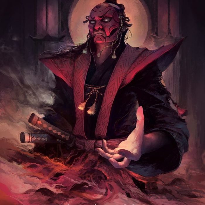 31195474_446825089109408_8904327782910132224_o Bayushi Shoju, le type qui a initié les problèmes en Rokugan. Vous pouvez admirer son air débonnaire et digne de confiance dont on rafole tous ! Et si je le mets c'est parce qu'ils vous interdit de critiquer son univers !